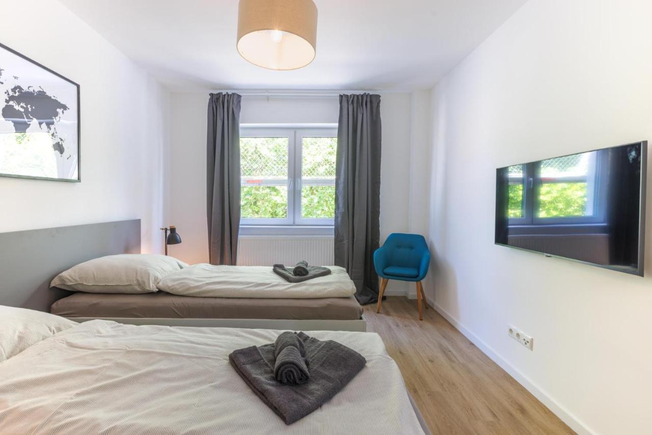 Gluck Auf Appartements Schleiermacherstrasse Duisburg Exteriér fotografie